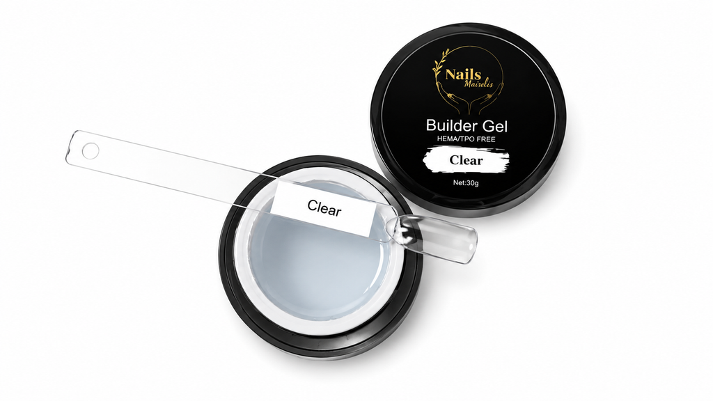 Builder Gel 30g | HEMA-Free & TPO-Free | Self-Leveling | Nails Mairelis